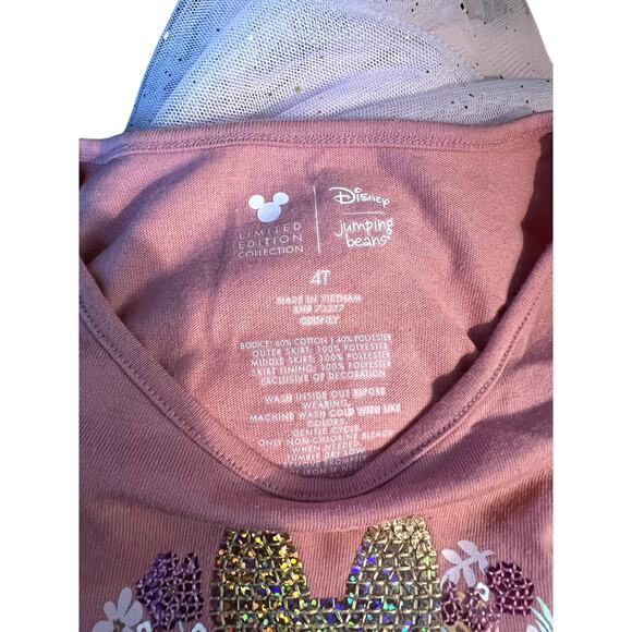 Disney's Minnie Mouse Girls Ruffle Tutu Dress by Jumping Beans Size 4 - Picture 4 of 4